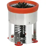 ich-zapfe Reinigungsbürste Alu-Durchfluter 25 cm Silber