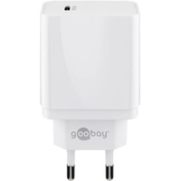 goobay USB-CTM PD (Power Delivery) Schnellladegerät (25W) weiß - geeignet für Geräte mit USB-CTM (Power Delivery) wie z.B. Samsung Galaxy S21, S20