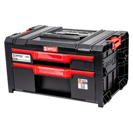 QBRICK SYSTEM Profi Werkzeugkiste mit 2 Schubladen blau 450 x 310 x 244 mm