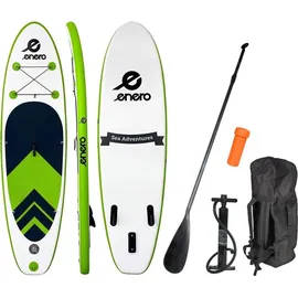 Enero SUP Board Aufblasbar 275 x 76 x 10 cm grün