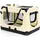 fudajo Faltbare Transportbox L 70x52x50 cm Beige