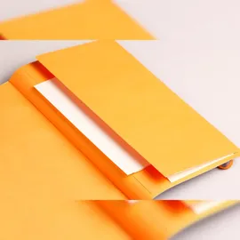 Rhodia 117753C Notizheft Goalbook A5, 14,8 x 21 cm, Dot, praktisch und trendige, mit weichem Deckel, 90g, elfenbeinfarbigem Papier, 120 Blatt, Gummizug, Lesezeichen) 1 Stück, Mohnrot