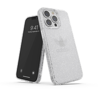 adidas Protective Clear Case Glitter (iPhone 13 Pro, iPhone 13), Smartphone Hülle, Transparent