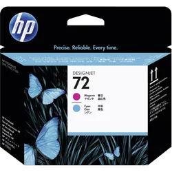 HP Druckkopf 72 Original Cyan Magenta C9383A Tintenpatrone Druckerpatrone Toner