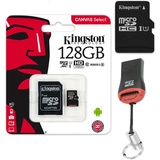 Kingston microSDXC Canvas Select 128 GB Class 10 UHS-I + SD-Adapter