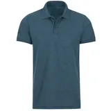 TRIGEMA Slim Fit Poloshirt Blau M