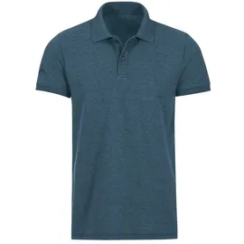TRIGEMA Slim Fit Poloshirt Blau M