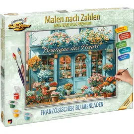 Schipper Malen nach Zahlen Premium 40x50cm Französischer Blumenladen 1 St.