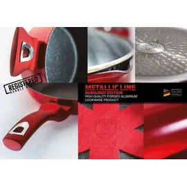 Berlinger Haus Red Metallic Line Burgundy Edition