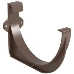 Konsolrinnenhalter für Plastmo PVC Dachrinnen 125 mm Braun