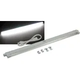 ChiliTec LED Unterbauleuchte 60cm Küchenleuchte 7 Watt 940 Lumen Lichtleiste Schrankleuchte mit 230V Netzstrom, Länge: 60 cm