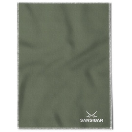 Sansibar Wohndecke DOUBLEFACE (BL 150x200 cm) grün