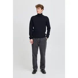 CASUAL FRIDAY Rollkragenpullover CASUAL FRIDAY "Strickrollkragenpull CFKarl", Herren, Gr. XXL, schwarz (anthrazit schwarz), Obermaterial: 80% Wolle WO. 20% Polyamid PA., Pullover Rollkragenpullover