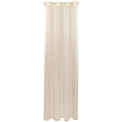 Bestlivings Ösenschal Noella Transparent 140x175cm, Farbe: beige - nude