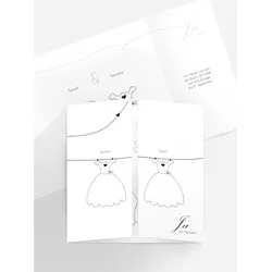 Einladungen zur Hochzeit selbst gestalten mit Spruch und Fotos im Onlinedesigner bei Meine-Kartenmanufaktur.de
