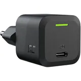 Green Cell CHARGC06, 33 W, 1x USB-C, schwarz