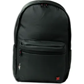 travel n meet Businessrucksack, Rucksack gepolstert schwarz Herren ORD4217S - Schwarz