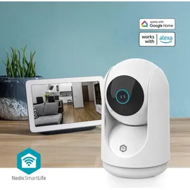 Nedis SmartLife Innenkamera 3MP Full HD Weiß