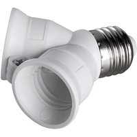 Heitronic Lampenfassung-Adapter E27 auf 2x E27 230V 60W