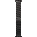 Apple Milanaise-Armband Large für Apple Watch 49mm Schwarz