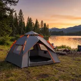 Pop up Zelt 2-3 Personen – Automatisches Wurfzelt Für Camping, Wasserdicht (3000