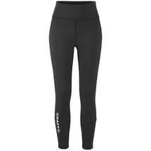 Craft Rush 2.0 Leggings mit Reißverschluss Damen 999000 black S