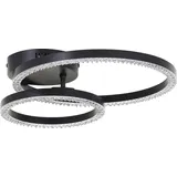 BRElight BRILLIANT Deckenleuchte »Aurelia«, schwarz IP20 LED integriert