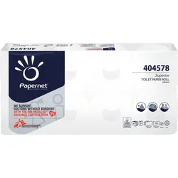 Papernet Toilettenpapier 404578 4-lagig 150 Blatt Zellstoff 8 Rollen