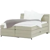 Switch Boxspringbett Kay ¦ beige ¦ Maße (cm): B: 163 H: 108