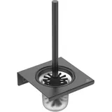 Ideal Standard Alu+ WC-Bürstengarnitur, BD593XG Silk Black, Wandhängend