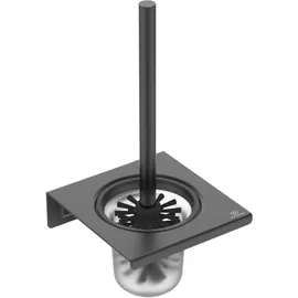 Ideal Standard Alu+ WC-Bürstengarnitur, BD593XG Silk Black, Wandhängend