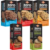 Cookies Doppelkekse Probierset 5 verschiedene Sorten ohne Zucker 870g aus GR