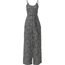 s.Oliver Jumpsuit schwarz / weiß XS