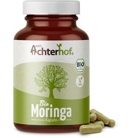 Bio Moringa Kapseln (150 Stück) hochdosiert mit je 500mg reinem Moringa-Pulver vom-Achterhof