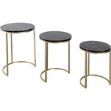 Kayoom Beistelltisch »Tria 125 3er-Set, faszinierend und auflockernd«, (Set, 3 St.), Beistelltisch-Set, zeitloses Design, hochwertige Verarbeitung