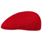 Kangol Flat Cap (1-St) Schirmmütze mit Schirm rot XL (60-61 cm)