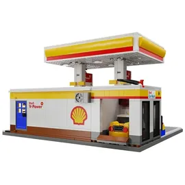 CaDA Bricks Shell Tankstelle 128-tlg.