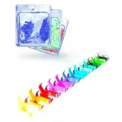 PatchSee PatchClip - Farbcodierung für Stecker - weiß (Packung mit 50)