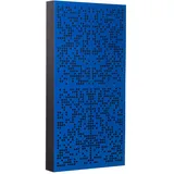 Bluetone Acoustics Binary AbFuser | Akustikpaneele Wand | Schallabsorber und Akustik diffusor | Hybrid Akustikplatte (100x50x10cm, Blau)