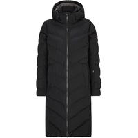 Ziener Damen TELSE Winter-Mantel | warm, atmungsaktiv, wasserdicht, knielang, black, 34