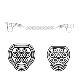 Roline 19.08.0045 - Typ 2, 11 kW, 16 A, 5 m)
