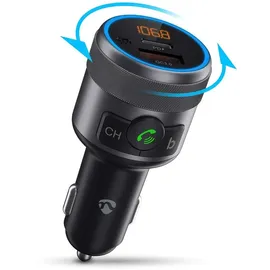 Nedis CATR3024BK, FM-Transmitter Schwarz