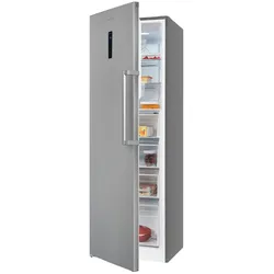 Exquisit Gefrierschrank GS295-NF-H-040D inoxlook | Gefrierschrank NoFrost 274 L Volumen | 4* Schnellgefrieren | Alarm | Gefrierschrank Gross