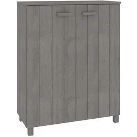 vidaXL HAMAR 85 x 108 x 40 cm hellgrau / grau