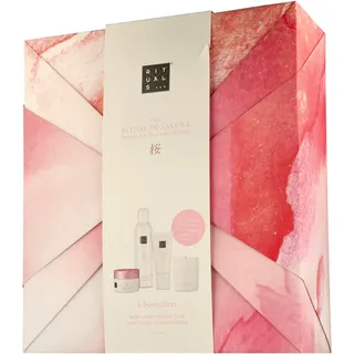 4 Bestsellers Body Scrub 125 g + Duschschaum 200 ml + Body Cream 100 ml + Duftkerze 140 g