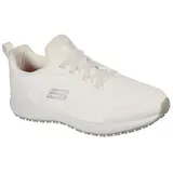 SKECHERS Squad Sr Myton Sneaker, White Textile Synthetic, 47.5 EU