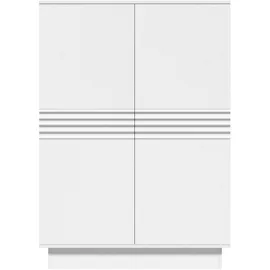 OTTO home Highboard 90 x 120 x 38 cm Weiß