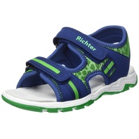 Richter Jungen Leon Sandale, Nautical Neon Green, 32 EU