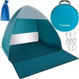 jardibricodeco Strandzelt 200x150x110cm Trizand 23479