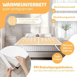 Kesser Wärmeunterbett 160 x 140 cm Weiß